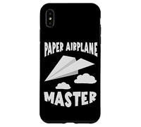 Paper Airplane Master Paper Plane Aviation Aircraft Case for iPhone XS Max