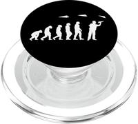 Paper-airplane math-teacher engineer Evolution paper-plane PopSockets PopGrip for MagSafe