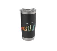 Paper-Airplane Math-Teacher Engineer Evolution Paper-Plane Stainless Steel Insulated Tumbler