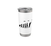 Paper-Airplane Math-Teacher Engineer Evolution Paper-Plane Stainless Steel Insulated Tumbler