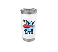 Paper-Airplane Math-Teacher Engineer Funny Paper-Plane Stainless Steel Insulated Tumbler