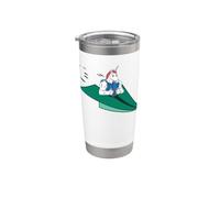 Paper-Airplane Math-Teacher Engineer Unicorn Paper-Plane Stainless Steel Insulated Tumbler