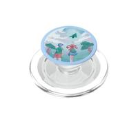Paper-airplane math-teacher Schoolchildren paper-plane PopSockets PopGrip for MagSafe