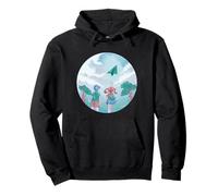 Paper-airplane math-teacher Schoolchildren paper-plane Pullover Hoodie