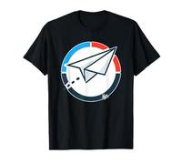 Paper Airplane Minimal Travel Graphic T-Shirt