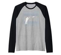 Paper-Airplane-Pilot Math-Teacher Engineer Paper-Plane Raglan Baseball Tee