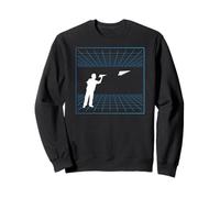 Paper-airplane-pilot math-teacher engineer paper-plane Sweatshirt