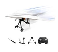 Paper Airplane RC Lightweight - - Electric With Double Propellers DIY Plane