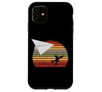 Paper Airplane Retro Vintage Aircraft Paper Plane Aviation Case for iPhone 11