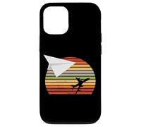 Paper Airplane Retro Vintage Aircraft Paper Plane Aviation Case for iPhone 12/12 Pro