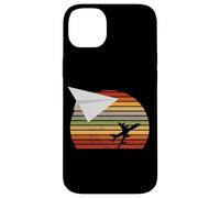 Paper Airplane Retro Vintage Aircraft Paper Plane Aviation Case for iPhone 14 Plus