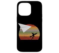 Paper Airplane Retro Vintage Aircraft Paper Plane Aviation Case for iPhone 14 Pro Max