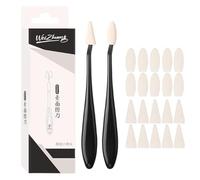 Paper Art Blenders - ABS Latex About 17.5x1.9cm | Blending Stumps Wipe Scrapers with Rub Sponge | Drawing Tools for Smooth Shading in Classroom Studio Practice and Daily Creative Use