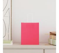 Paper Bags with Handles Kraft Bag Paper Gift Bag Paper Bag With Handle vidaXL