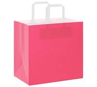Paper Bags with Handles Kraft Bag Paper Gift Bag Paper Bag With Handle vidaXL