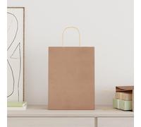 Paper Bags with Handles Kraft Bag Paper Gift Bag Paper Bag With Handle vidaXL