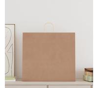 Paper Bags with Handles Kraft Bag Paper Gift Bag Paper Bag With Handle vidaXL