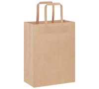 Paper Bags with Handles Kraft Bag Paper Gift Bag Paper Bag With Handle vidaXL