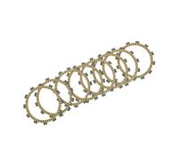 Paper Base Clutch Friction Plates 250cc Compatible With Automotive Motorcycle Parts TTR250 TTR 250 TZR250 3XV XG250 XG 250 XT250 Serow TTR TZR XG XT 250(Friction plates-8pcs)