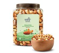 Paper Boat Roasted Mixed Nuts with Wayanad Pepper, Premium Dry Fruit Mix | Almonds & Cashews,1 KG Jar