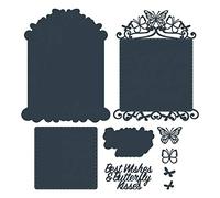 PAPER BOUTIQUE Ballet-Best Wishes & Butterfly Kisses Cutting Die