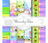 Paper Boutique Happy Day Gnomes-Finishing Touches Pad, Multicoloured, 8 x 8 inches