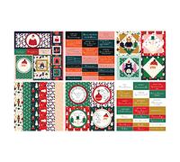 Paper Boutique Perfect Partners-Cool Yule-Embellishment Pad, Multicoloured, 8 x 8 inches