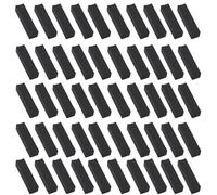 Paper Boxes, 50 Black, Present With Lids, Lipstick Storage, Rectangular Design, 1 In X 1 In X 3.3 In (2.5 Cm X 2.5 Cm X 8.5 Cm) Size, Essential Oils And Wrapping Personalized Ideal