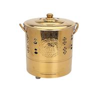 Paper Burn Barrel, Stainless Steel Trash Burning Barrels for Outside, with Lids, for Balconies, Gardens, Porches, Courtyards