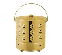 Paper Burner - Stainless Steel Paper Burning Barrel Incinerator | Portable Incinerator with Hook Liner for Wood Fireplaces Outdoor Balcony Beach Bonfires Camping Farm