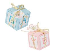 Paper Candy Sweets Gift Boxes for Girl Boy Baby Shower Favor Birthday Blue