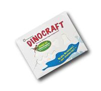 PAPER-CAPERS DINOCRAFT 02 : Velociraptor | 3D Dinosaur Paper Skeleton Sculpture DIY Kit | Craft & Learn with 3D Animation | No Glue Needed | Ages 14+ | STEM Craft