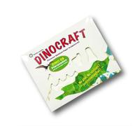 PAPER-CAPERS DINOCRAFT 06: Pteranodon | 3D Dinosaur Paper Skeleton Sculpture DIY Kit | Craft & Learn with 3D Animation | No Glue Needed | Ages 7+ | STEM Craft Toy