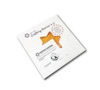 PAPER-CAPERS Halloween Pumpkin: Story & Craft DIY 3D Paper Sculpture Kit | 24 Pieces Including 12 Pre-Cut Paper Shapes with Short Story Sheet & Step-by-Step Instructions.