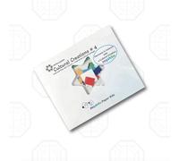 PAPER-CAPERS Jogakbo Kit - Traditional Korean Patchwork (조각보) DIY Paper Craft|12 × 12 cm Frame • 16 Sticky Pieces in 9 Shapes & Assorted Colours • Transformable Display & Instruction Sheet • Ages 14+