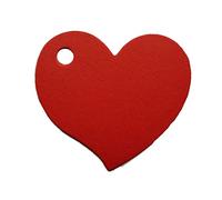 Paper Cards with Holes 50pcs Heart Shaped Word Message Graffiti Gift Cards Writable Memorial Wedding Home Paper Gift Tags Stickers Valentine's Day Heart Gift Tags Perforated Paper