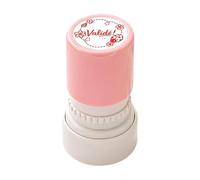 Paper Checking Stamp with Built-in, Flower1 ins1ect