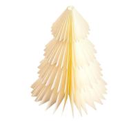 Paper Christmas Tree - Paper Folding Christmas Tree | Elegant Vintage Geometric Decor | Folding Christmas Desktop Papers for Table, Home, Office, Party, Fireplace