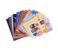 Paper Circuit Kit, DIY Greeting Card STEM Circuit Exploration Kit with LED Lights Fun Science Education Toy Electric Cardboard Circuit Set for Children