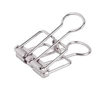 Paper Clamps Foldback Clips Paper Binder Clips Large Paper Clips Clips Stationery Paper Clips Bulldog Clip Mini Bulldog Clips Binder Clip Silver,19mm