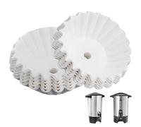 Paper Coffee Filters Compatible with Hamilton Beach Coffee Maker, 200 Pcs White Perforated Disposable Filters for Hamilton Beach 45 Cup