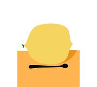 Paper Collective - Citron Poster 30x40 cm