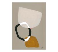 Paper Collective Composition 03 poster 30x40 cm