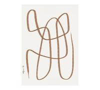 Paper Collective Different Ways poster brown 50x70 cm