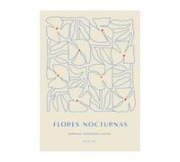 Paper Collective Flores Nocturnas 01 poster 30x40 cm