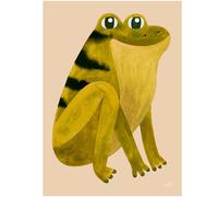 Paper Collective - Frog Poster 50x70 cm - Multi