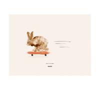 Paper Collective Rocky the Rabbit poster 30x40 cm