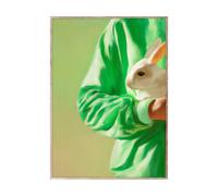 Paper Collective White Rabbit poster 70x100 cm