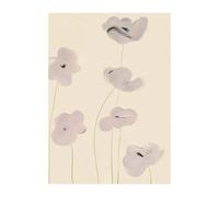 Paper Collective White Vallmo poster 30x40 cm