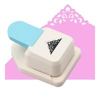 Paper Corner Punch Triangle Shape Flower Pattern, Large Craft Corner Punch Paper Cutter Portable Corner Hole Punch for Srapbooking, DIY Crafts, DIY Crafts, Card Making